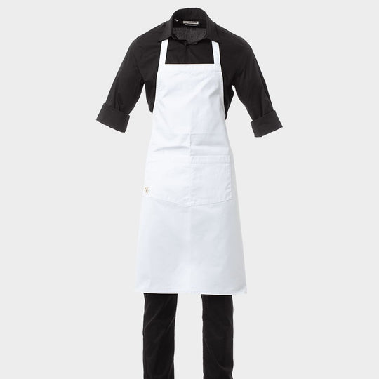 Bib apron PAYPER BOUTIQUE WHITE - 1 — bultex99.myshopify.com Bib apron PAYPER BOUTIQUE WHITE - 1