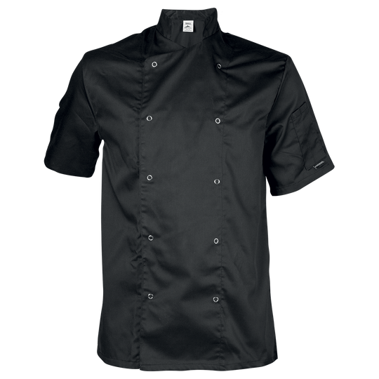 Туника за готвачи CHEFS C733 BLACK — bultex99.myshopify.com Туника за готвачи CHEFS C733 BLACK