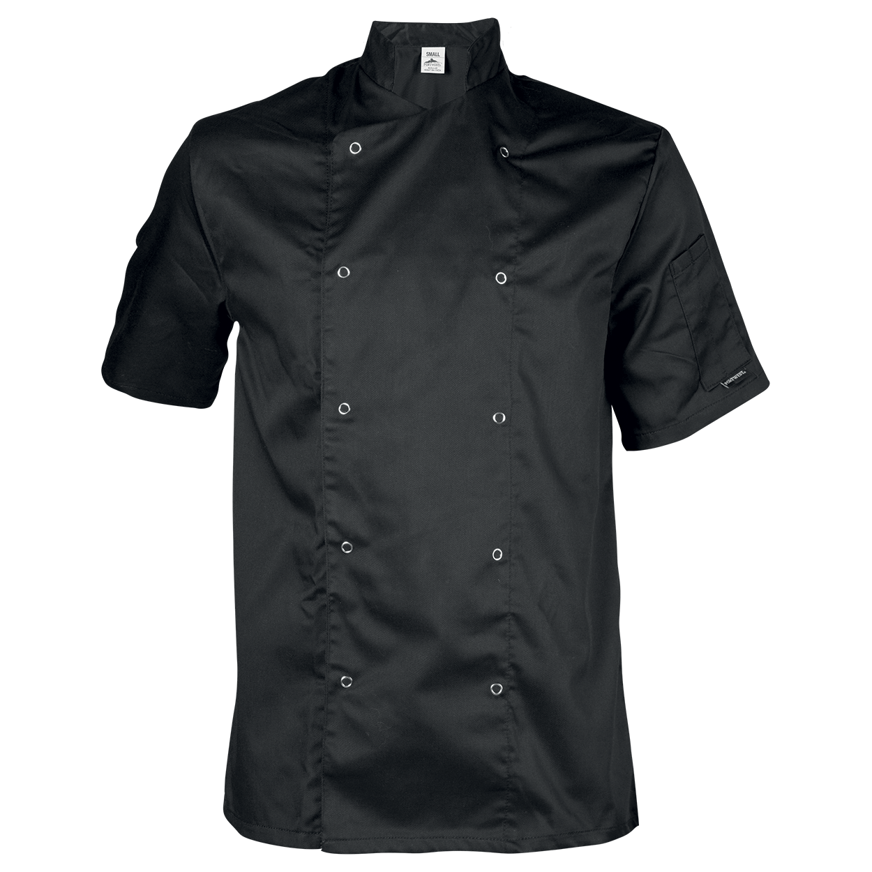 Туника за готвачи CHEFS C733 BLACK — bultex99.myshopify.com Туника за готвачи CHEFS C733 BLACK