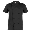 Chef's tunic TOMMASO BLACK — bultex99.myshopify.com Chef's tunic TOMMASO BLACK