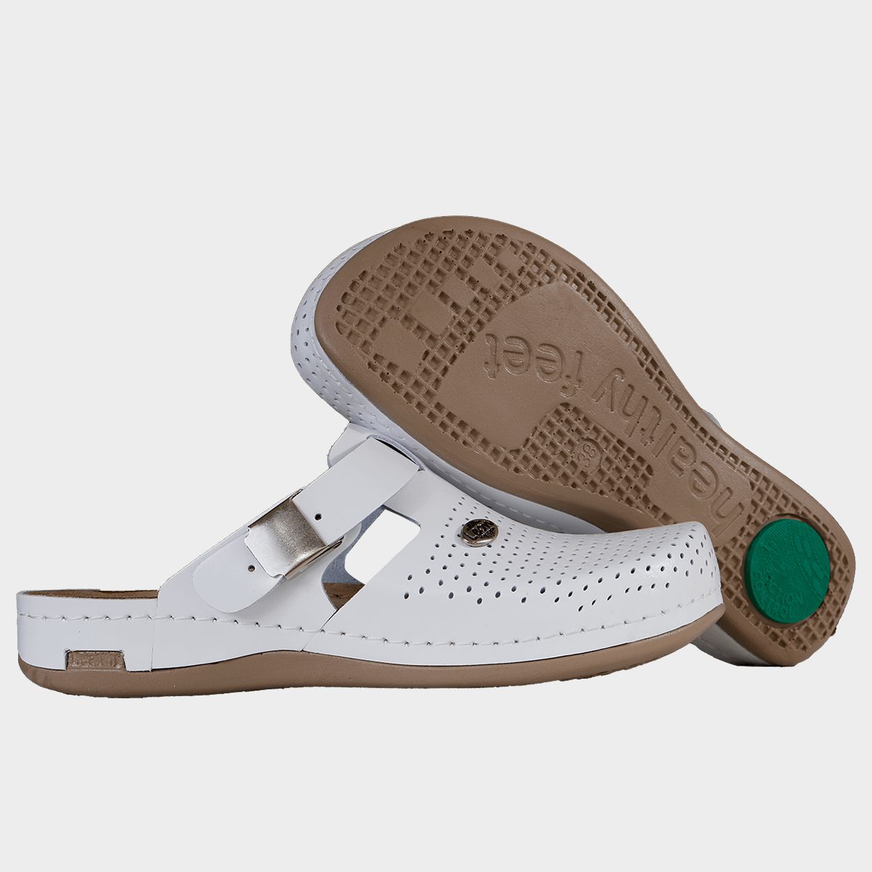 Saboți de dame LEON LADY WHITE - 6 — bultex99.myshopify.com Saboți de dame LEON LADY WHITE - 6