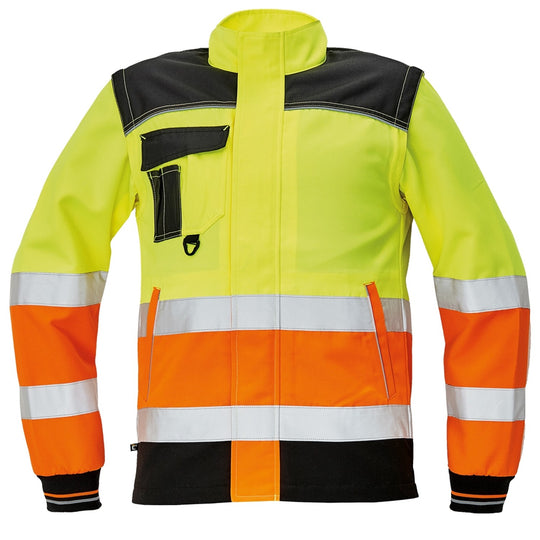 KNOXFIELD HV YELLOW/ORANGE High visibility jacket — bultex99.myshopify.com KNOXFIELD HV YELLOW/ORANGE High visibility jacket