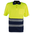 High visibility polo t-shirt GLOW HV YELLOW — bultex99.myshopify.com High visibility polo t-shirt GLOW HV YELLOW