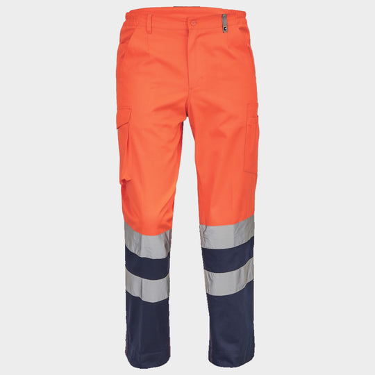 Παντελόνι υψηλής ορατότητας BURGOS HV ORANGE — bultex99.myshopify.com Παντελόνι υψηλής ορατότητας BURGOS HV ORANGE