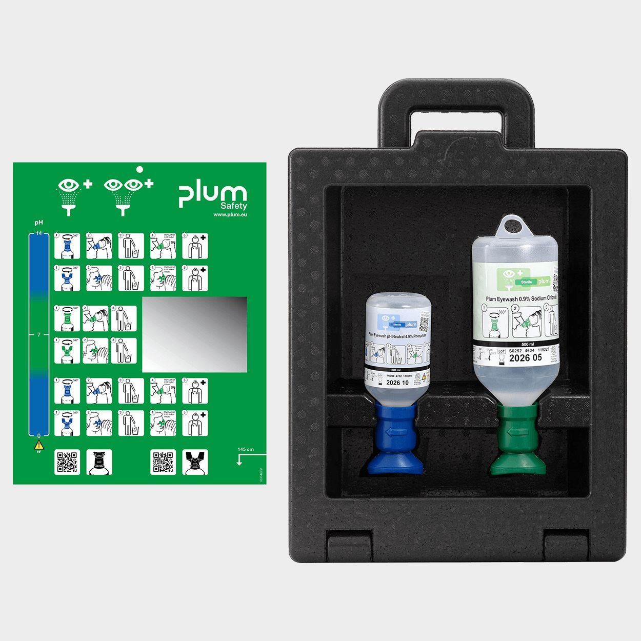 Σταθμός πλύσης οφθαλμών PLUM iBOX 2 — bultex99.myshopify.com Σταθμός πλύσης οφθαλμών PLUM iBOX 2