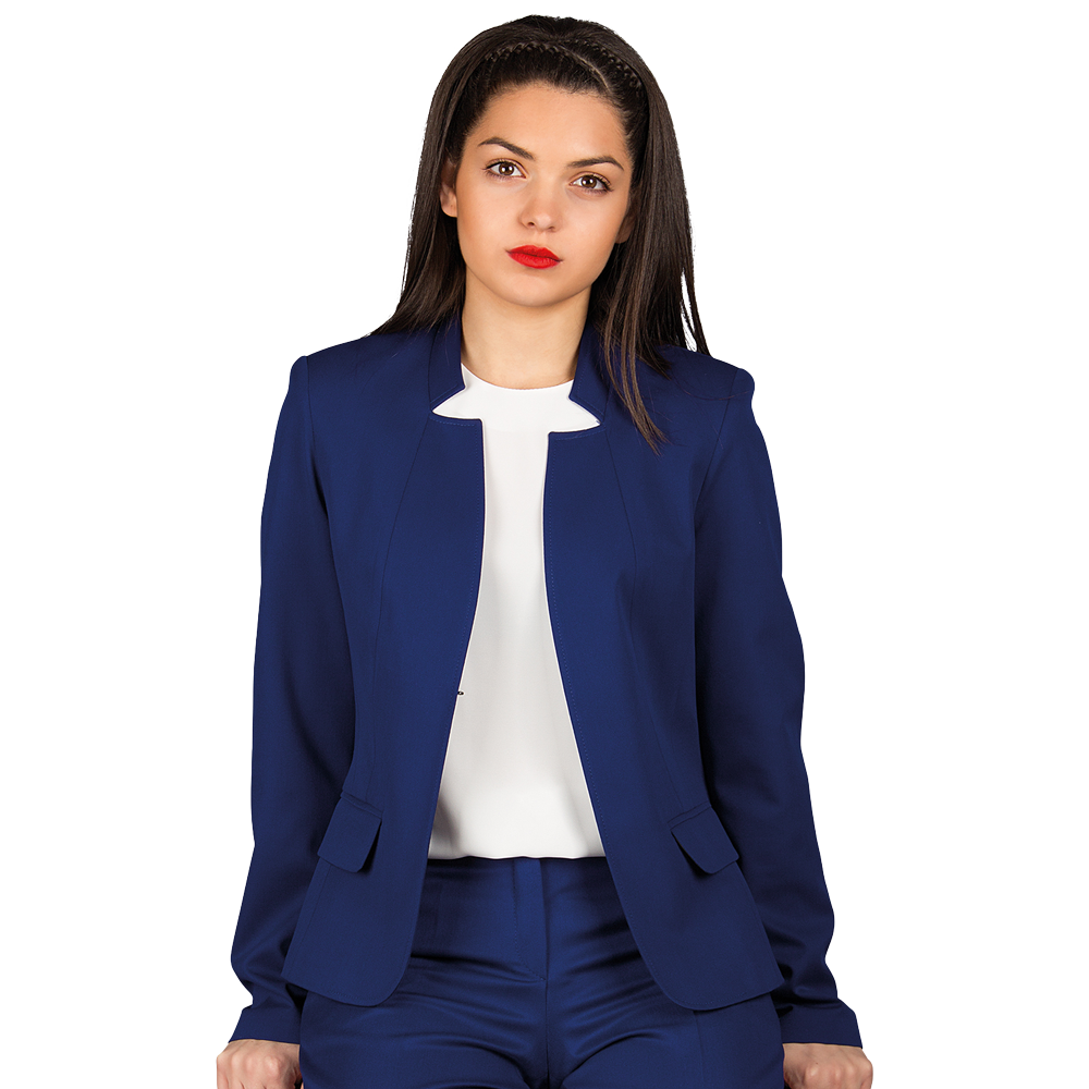 Дамско сако KARINA ROYAL BLUE - 2 — bultex99.myshopify.com Дамско сако KARINA ROYAL BLUE - 2