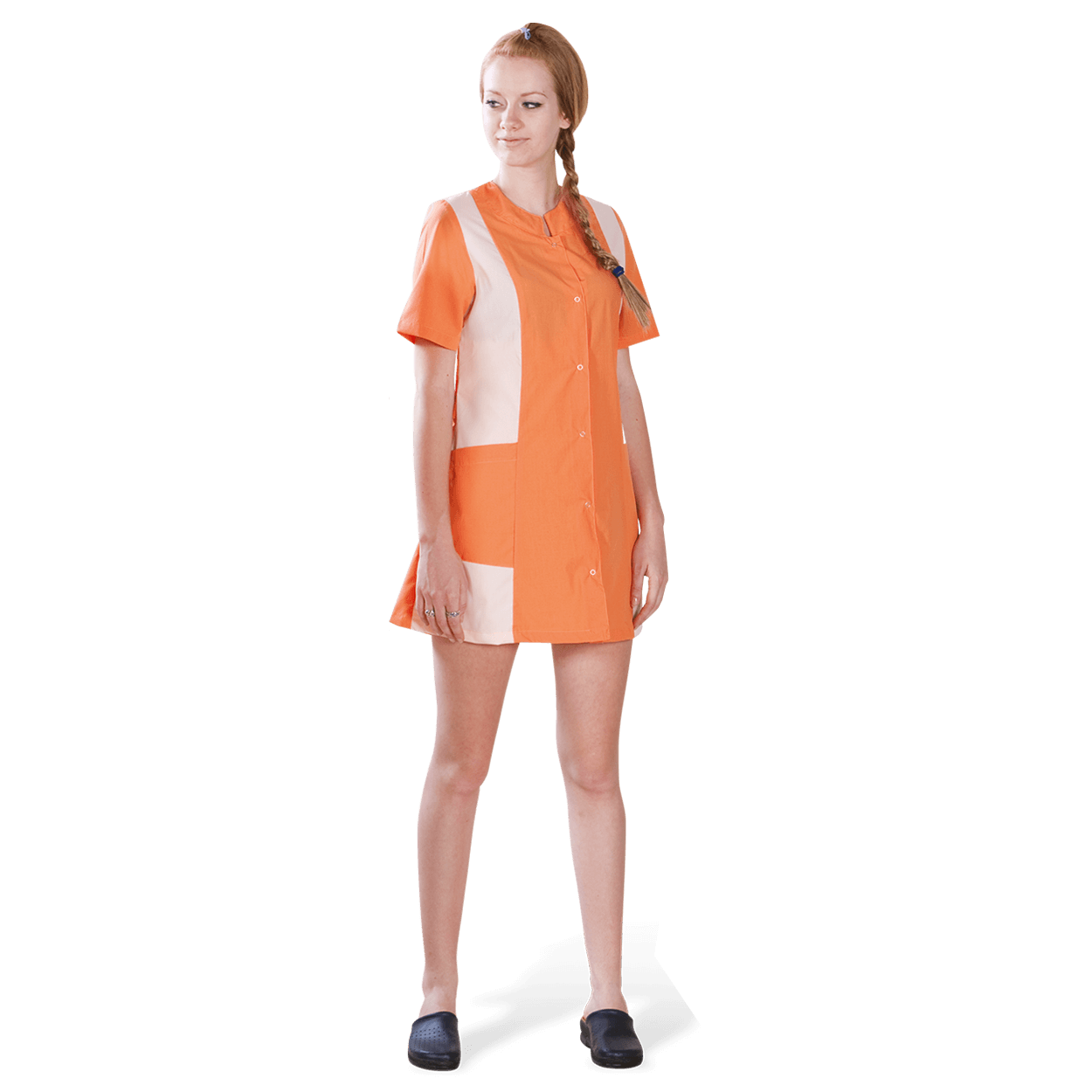 Дамска медицинска престилка X4 — bultex99.myshopify.com Дамска медицинска престилка X4