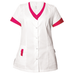 Γυναικεία Ιατρική Μπλούζα άσπρο ALEGRA WHITE/DARK PINK — bultex99.myshopify.com Γυναικεία Ιατρική Μπλούζα άσπρο ALEGRA WHITE/DARK PINK
