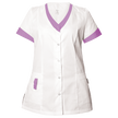 Tunică medicală pentru femei ALEGRA ALB/VIOLET — bultex99.myshopify.com Tunică medicală pentru femei ALEGRA ALB/VIOLET