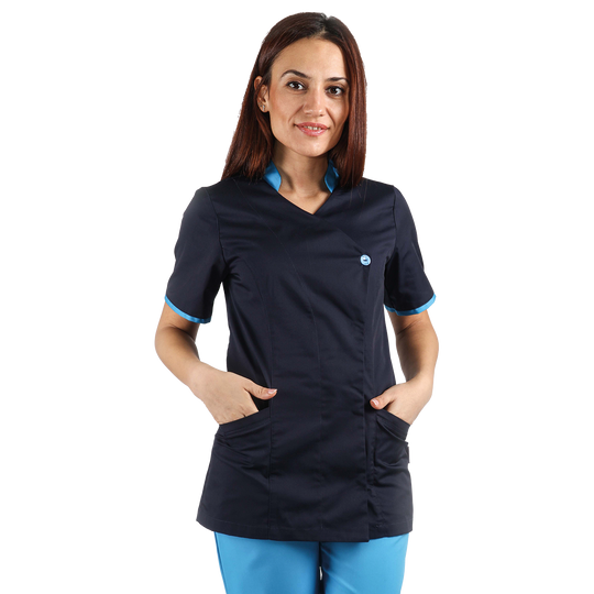 Дамска медицинска туника MIRONIA - 1 — bultex99.myshopify.com Дамска медицинска туника MIRONIA - 1