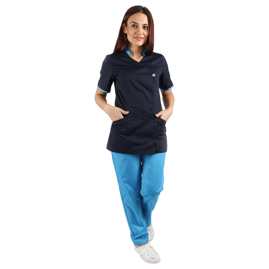 Дамска медицинска туника MIRONIA - 2 — bultex99.myshopify.com Дамска медицинска туника MIRONIA - 2
