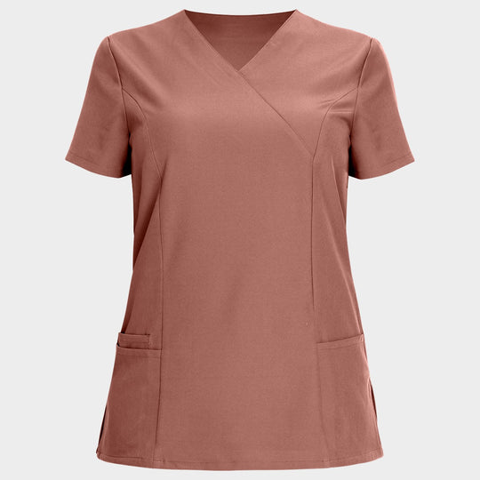 Tunica medicală de damă NOBBY MAUVE - 1 — bultex99.myshopify.com Tunica medicală de damă NOBBY MAUVE - 1