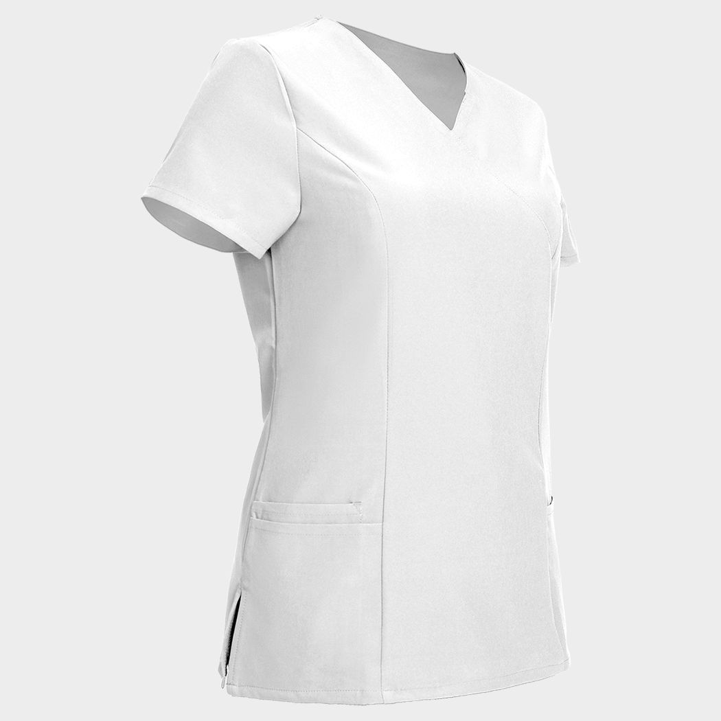 Tunica medicală de damă NOBBY WHITE - 5 — bultex99.myshopify.com Tunica medicală de damă NOBBY WHITE - 5