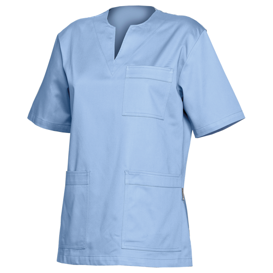 Lady's medical tunic SIENA LIGHT BLUE — bultex99.myshopify.com Lady's medical tunic SIENA LIGHT BLUE