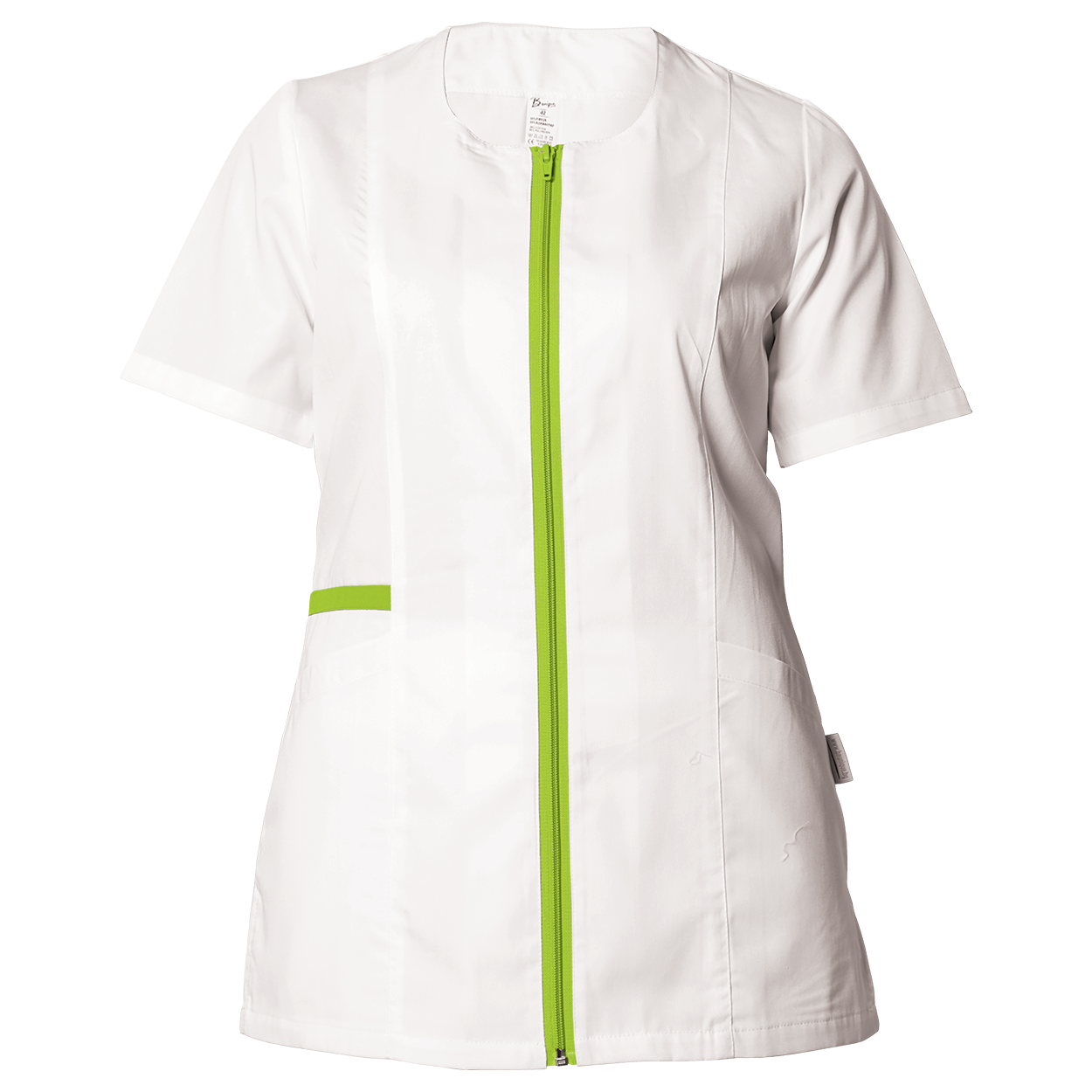 Γυναικεία Ιατρικό Μπλούζα άσπρο ZAIRA WHITE/LIGHT GREEN — bultex99.myshopify.com Γυναικεία Ιατρικό Μπλούζα άσπρο ZAIRA WHITE/LIGHT GREEN