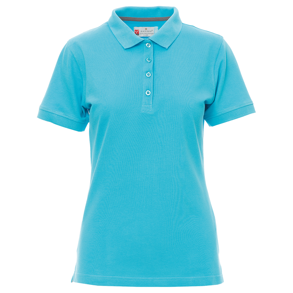 Γυναικείο μπλουζάκι πόλο PAYPER VENICE ATOLL BLUE — bultex99.myshopify.com Γυναικείο μπλουζάκι πόλο PAYPER VENICE ATOLL BLUE