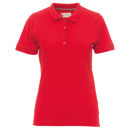 Дамска тениска с яка PAYPER VENICE RED — bultex99.myshopify.com Дамска тениска с яка PAYPER VENICE RED