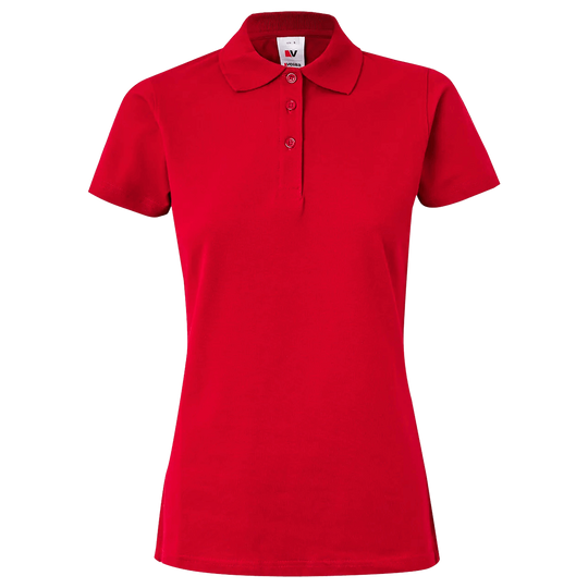 Дамска тениска с яка VELILLA RED - 1 — bultex99.myshopify.com Дамска тениска с яка VELILLA RED - 1