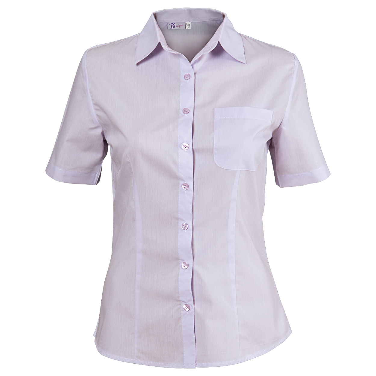 CAMISA LIGHT PURPLE Lady's short sleeve shirt — bultex99.myshopify.com CAMISA LIGHT PURPLE Lady's short sleeve shirt