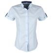 Γυναικείο κοντομάνικο πουκάμισο PORTO FINO LIGHT BLUE — bultex99.myshopify.com Γυναικείο κοντομάνικο πουκάμισο PORTO FINO LIGHT BLUE