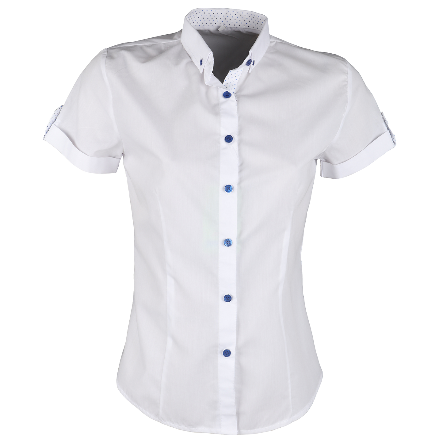 Γυναικείο κοντομάνικο πουκάμισο PORTO WHITE — bultex99.myshopify.com Γυναικείο κοντομάνικο πουκάμισο PORTO WHITE