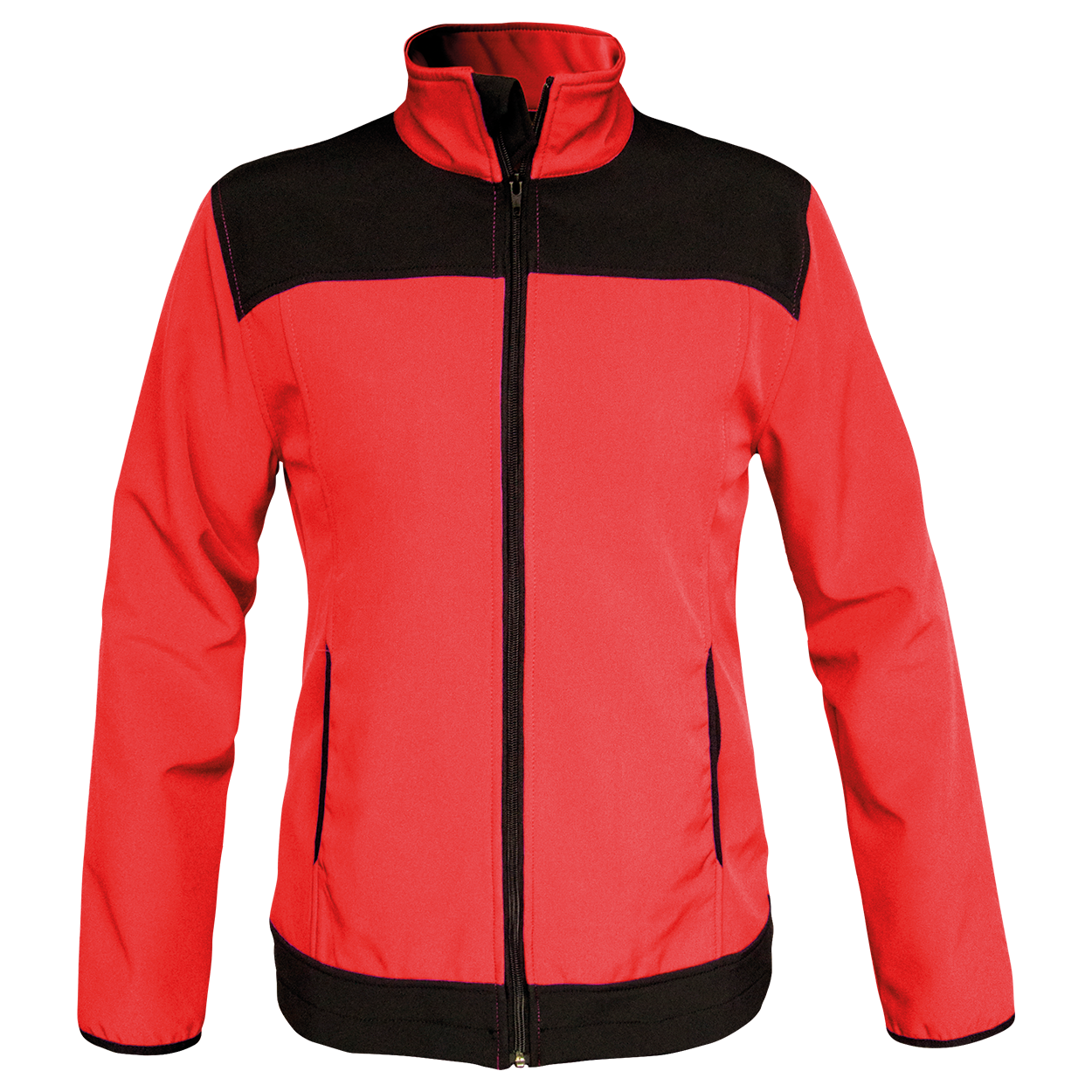 Дамско софтшел яке VIVID RED — bultex99.myshopify.com Дамско софтшел яке VIVID RED