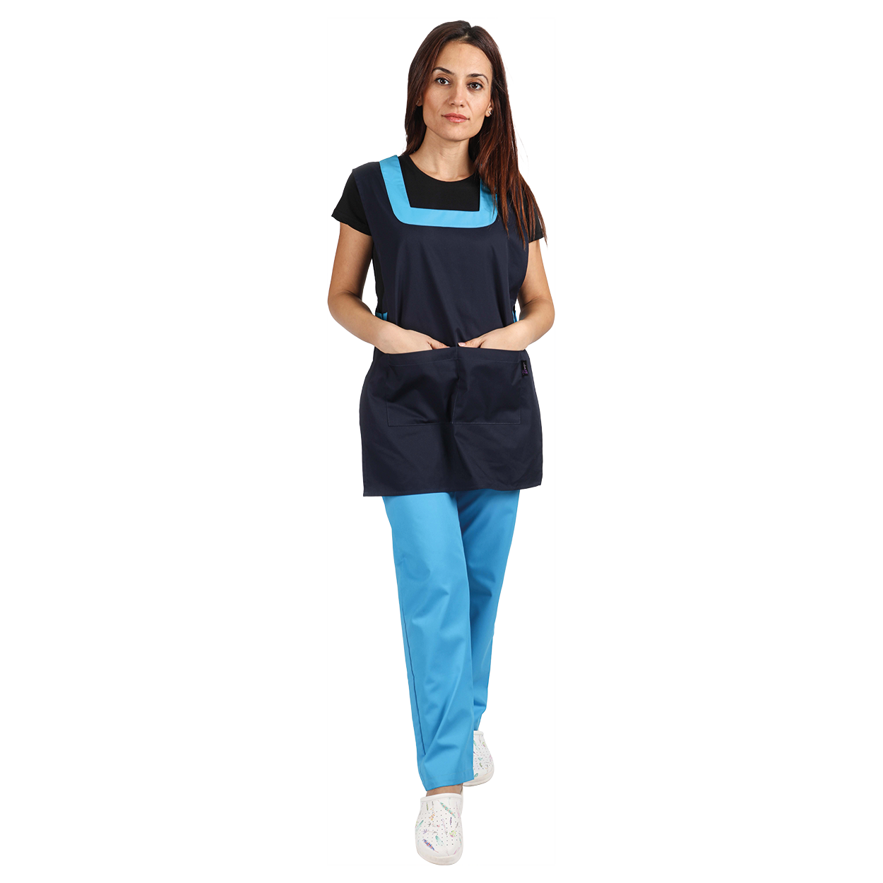 Γυναικεία Ποδιά Εργασίας μπλε σκούρο RUMI - 2 — bultex99.myshopify.com Γυναικεία Ποδιά Εργασίας μπλε σκούρο RUMI - 2