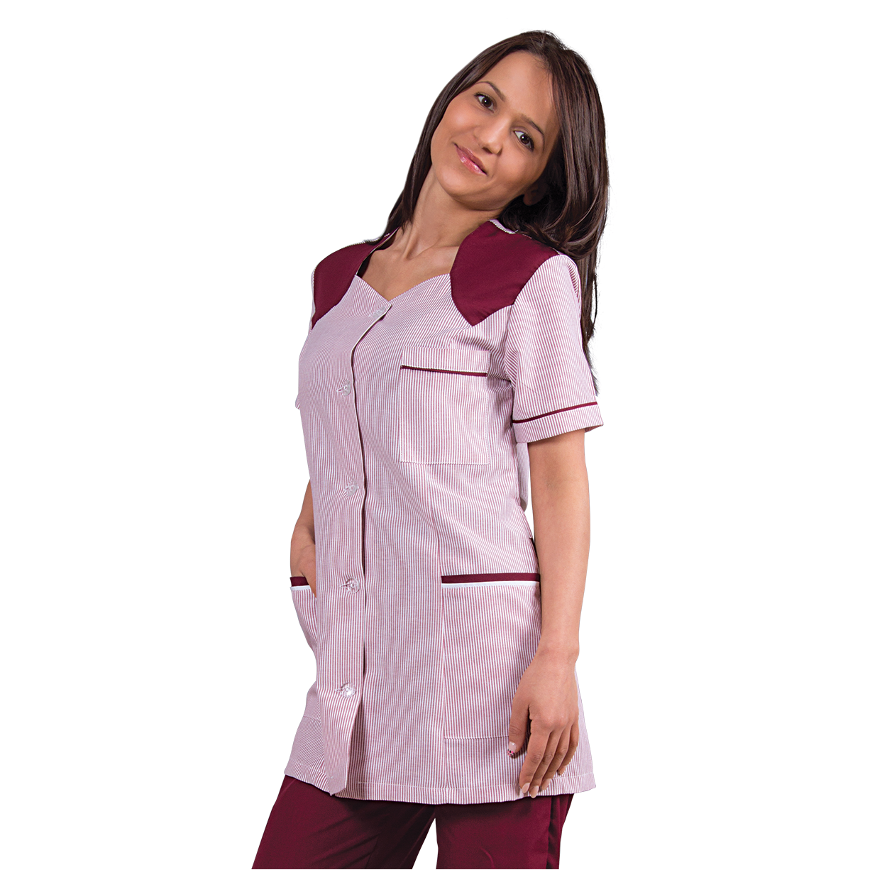 Tunică de lucru pentru femei X10 BURDEAUX STRIPE — bultex99.myshopify.com Tunică de lucru pentru femei X10 BURDEAUX STRIPE