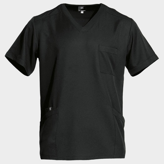 Медицинска туника MONI BLACK - 1 — bultex99.myshopify.com Медицинска туника MONI BLACK - 1