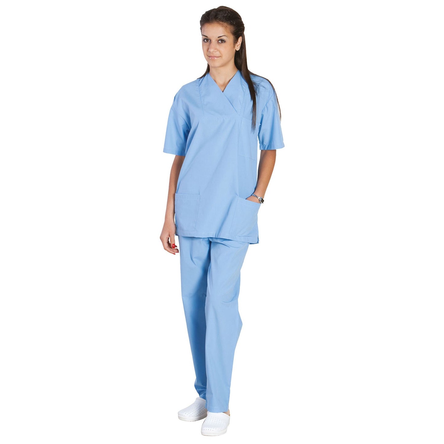 Ιατρικός μανδύας με παντελόνι G3 LIGHT BLUE - 2 — bultex99.myshopify.com Ιατρικός μανδύας με παντελόνι G3 LIGHT BLUE - 2