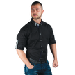 Men's long sleeve shirt ALBERTO BLACK — bultex99.myshopify.com Men's long sleeve shirt ALBERTO BLACK