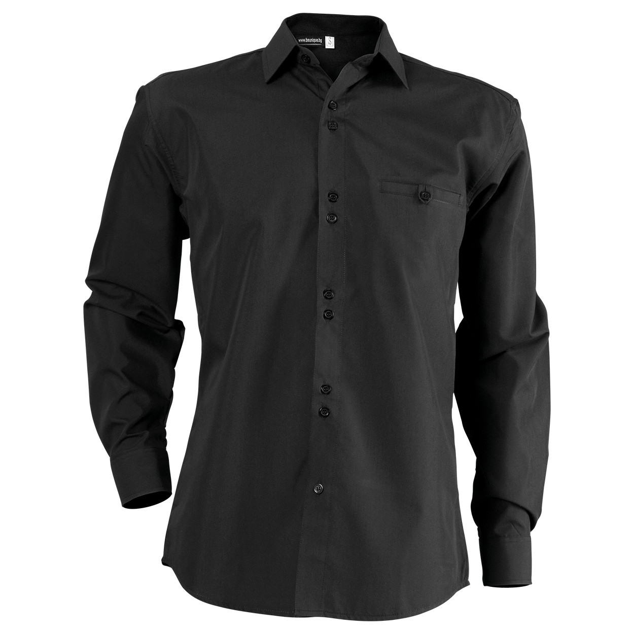 Cămașă pentru bărbați ELEGANCE NEGRU — bultex99.myshopify.com Cămașă pentru bărbați ELEGANCE NEGRU