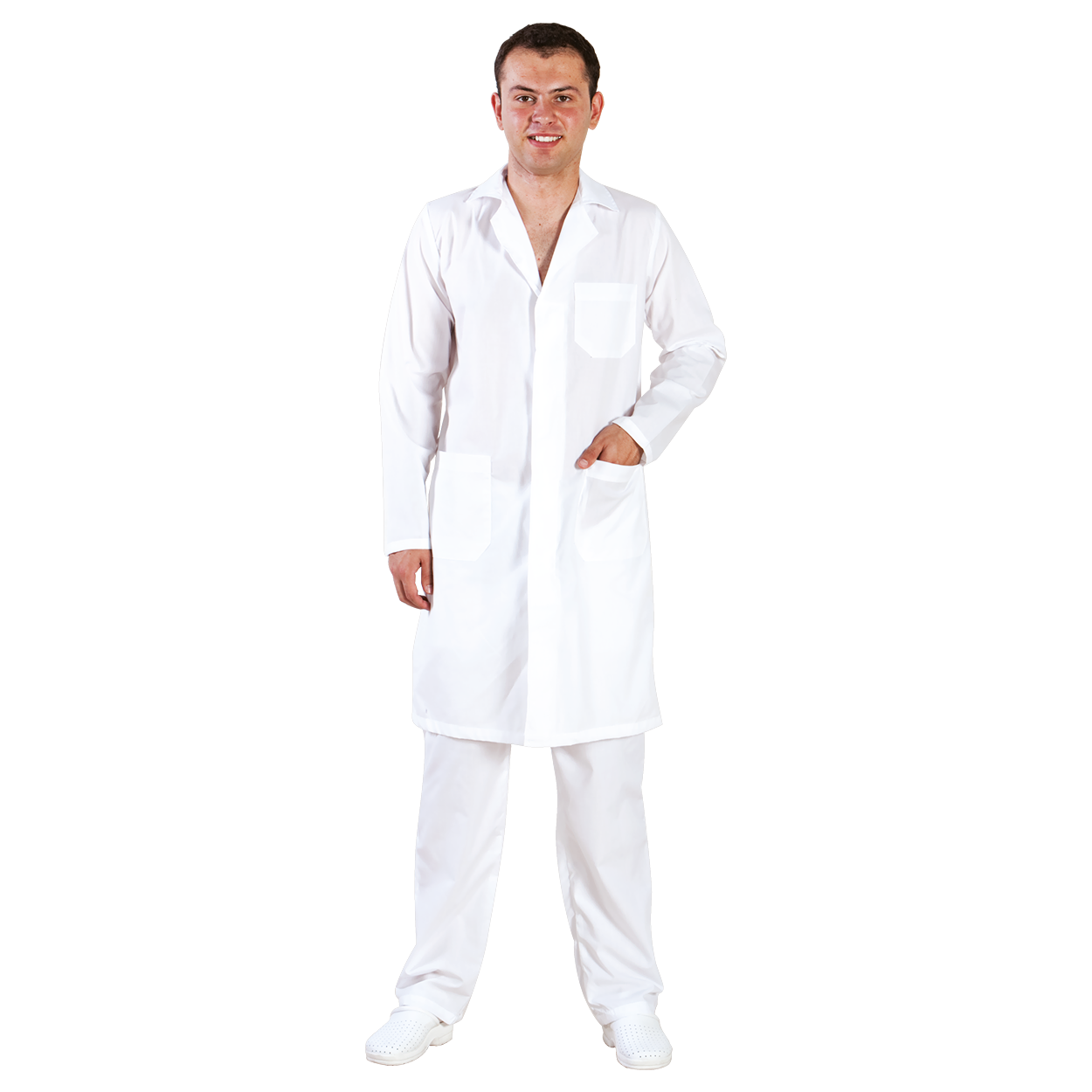 Мъжка медицинска престилка M5 — bultex99.myshopify.com Мъжка медицинска престилка M5