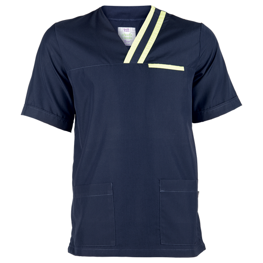 Мъжка медицинска туника OLIVER NAVY/LIGHT GREEN - 1 — bultex99.myshopify.com Мъжка медицинска туника OLIVER NAVY/LIGHT GREEN - 1