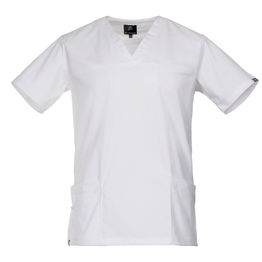 Men's medical tunic VICTOR WHITE - 1 — bultex99.myshopify.com Men's medical tunic VICTOR WHITE - 1