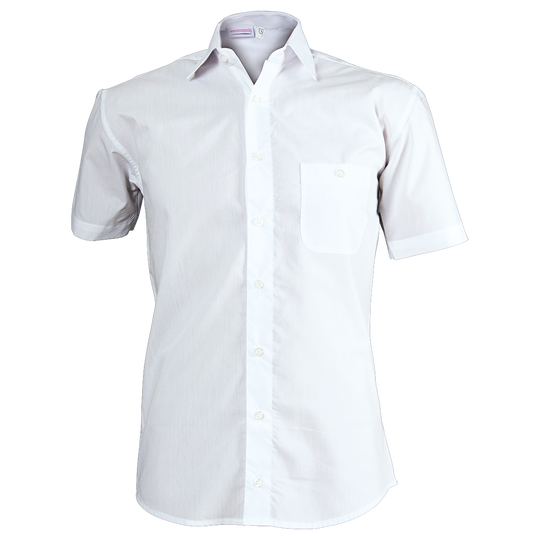 Ανδρικό κοντομάνικο πουκάμισο CAMISA WHITE B — bultex99.myshopify.com Ανδρικό κοντομάνικο πουκάμισο CAMISA WHITE B