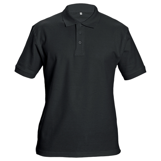 Тениска с яка KEYA BLACK — bultex99.myshopify.com Тениска с яка KEYA BLACK