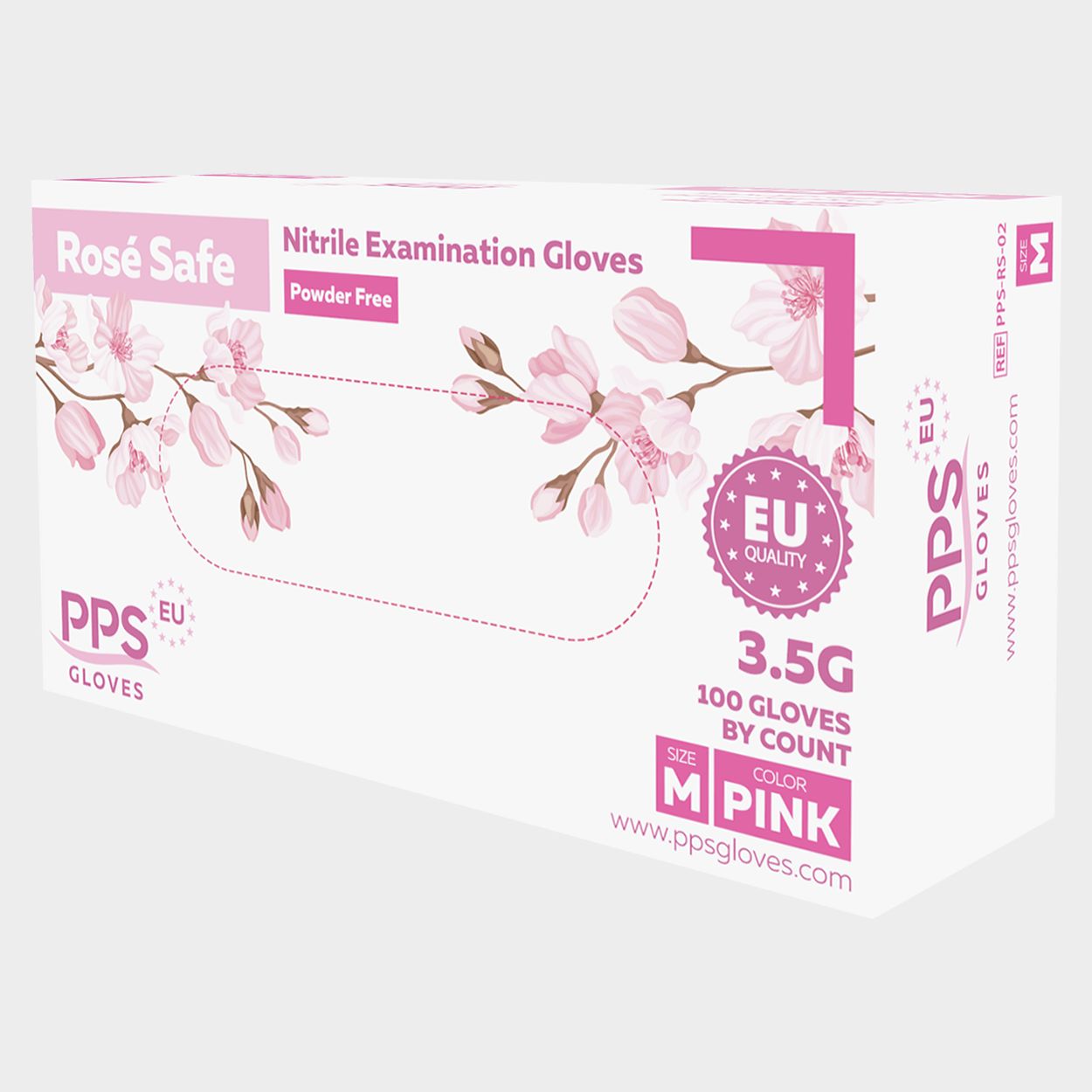 Mănuși de nitril fără pudră PPS ROSE SAFE PF - 3 — bultex99.myshopify.com Mănuși de nitril fără pudră PPS ROSE SAFE PF - 3