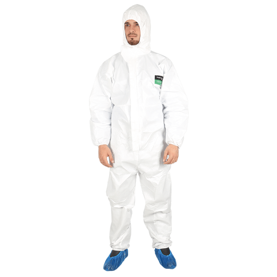 Защитен гащеризон с качулка COVERALL WHITE 2.0 PNG TYPE 5, 6 - 1 — bultex99.myshopify.com Защитен гащеризон с качулка COVERALL WHITE 2.0 PNG TYPE 5, 6 - 1