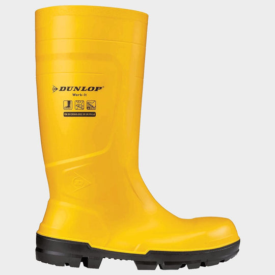 Cizme de siguranță DUNLOP WORK-IT S5 YELLOW - 1 — bultex99.myshopify.com Cizme de siguranță DUNLOP WORK-IT S5 YELLOW - 1