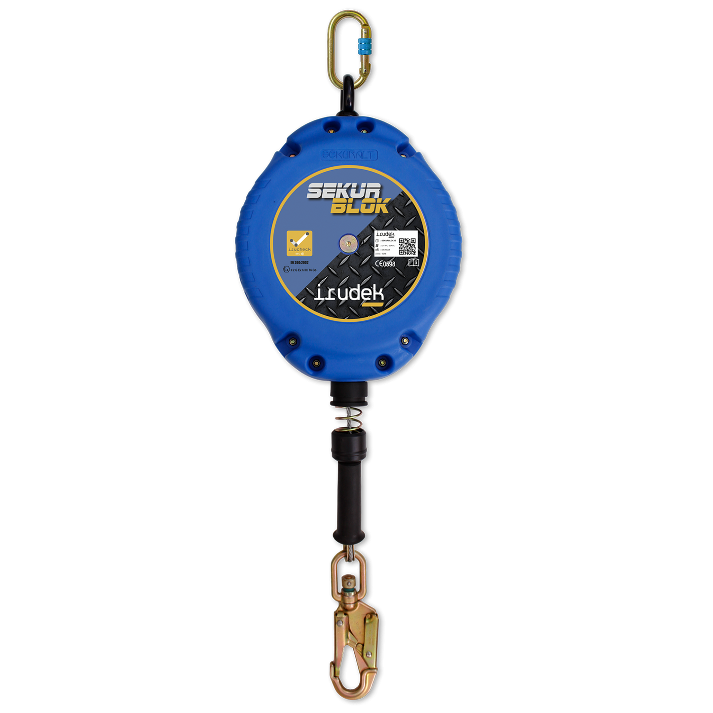 Sekurblok retractable fall arrest device SEKURALT SEKURBLOK 15 — bultex99.myshopify.com Sekurblok retractable fall arrest device SEKURALT SEKURBLOK 15