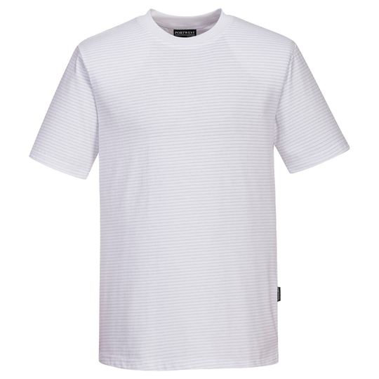 Тениска AS20 ESD WHITE - 1 — bultex99.myshopify.com Тениска AS20 ESD WHITE - 1