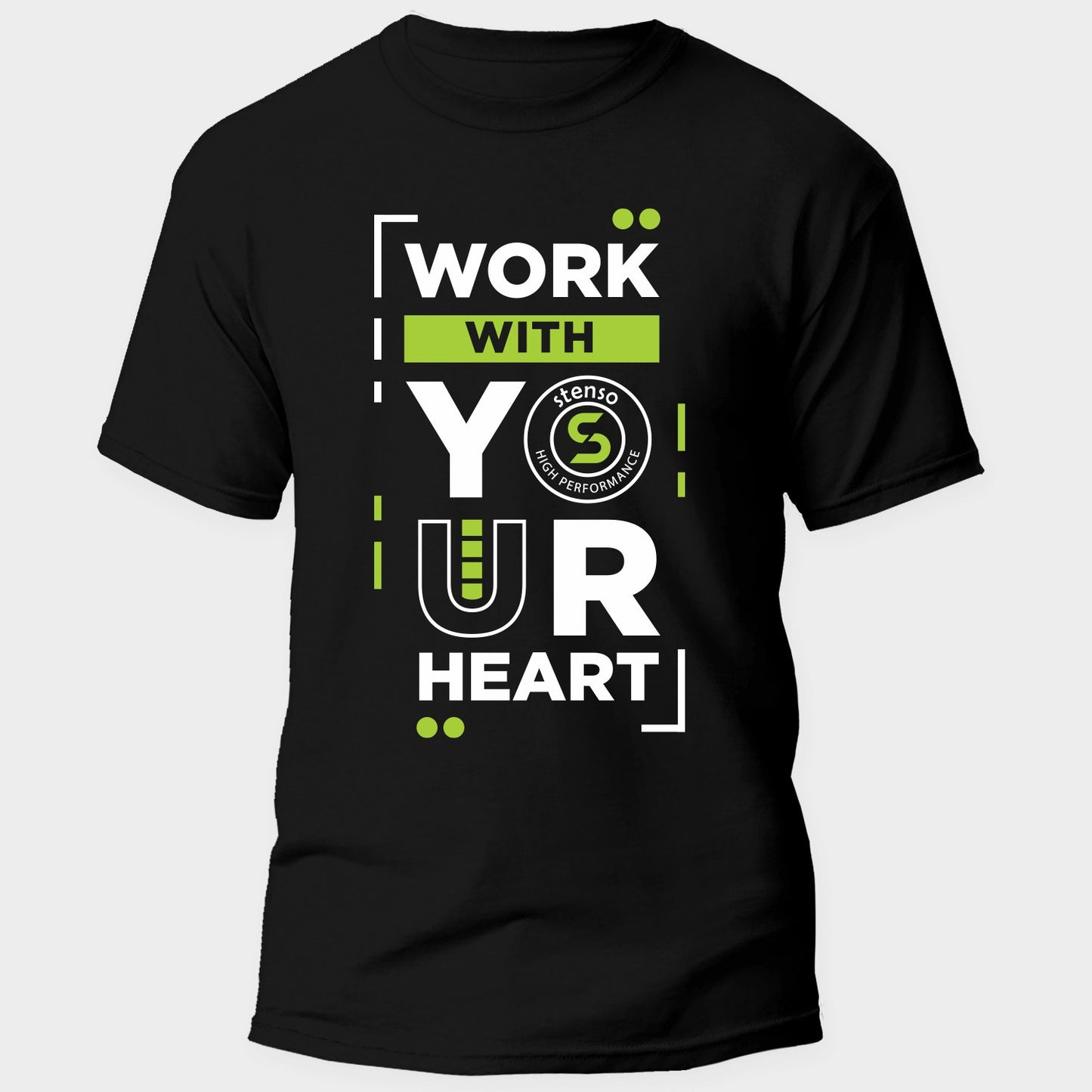Tricou cu logo PAYPER SUNSET BLACK/GREEN — bultex99.myshopify.com Tricou cu logo PAYPER SUNSET BLACK/GREEN