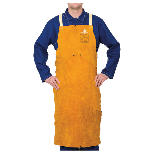 Престилка за заварчик WELDAS GOLDEN BROWN — bultex99.myshopify.com Престилка за заварчик WELDAS GOLDEN BROWN