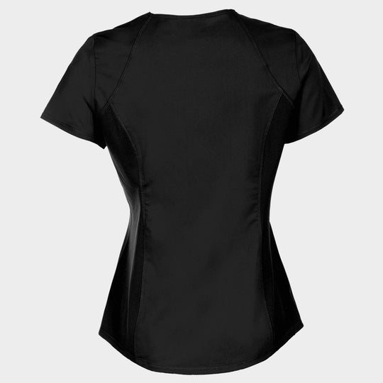 Дамска медицинска туника CHEROKEE V-NECK BLACK WWE601 - 2 — bultex99.myshopify.com Дамска медицинска туника CHEROKEE V-NECK BLACK WWE601 - 2