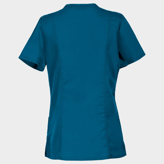 Tunică medicală de damă CHEROKEE V-NECK CARIBBEAN BLUE WWE620 - 2 — bultex99.myshopify.com Tunică medicală de damă CHEROKEE V-NECK CARIBBEAN BLUE WWE620 - 2