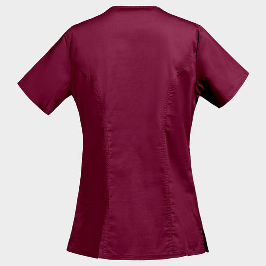 Tunică medicală pentru femei CHEROKEE WRAP VIȘINIU WWE4728 - 2 — bultex99.myshopify.com Tunică medicală pentru femei CHEROKEE WRAP VIȘINIU WWE4728 - 2