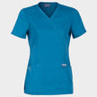 Women's medical tunic CHEROKEE WRAP CARIBBEAN BLUE WWE610 - 1 — bultex99.myshopify.com Women's medical tunic CHEROKEE WRAP CARIBBEAN BLUE WWE610 - 1
