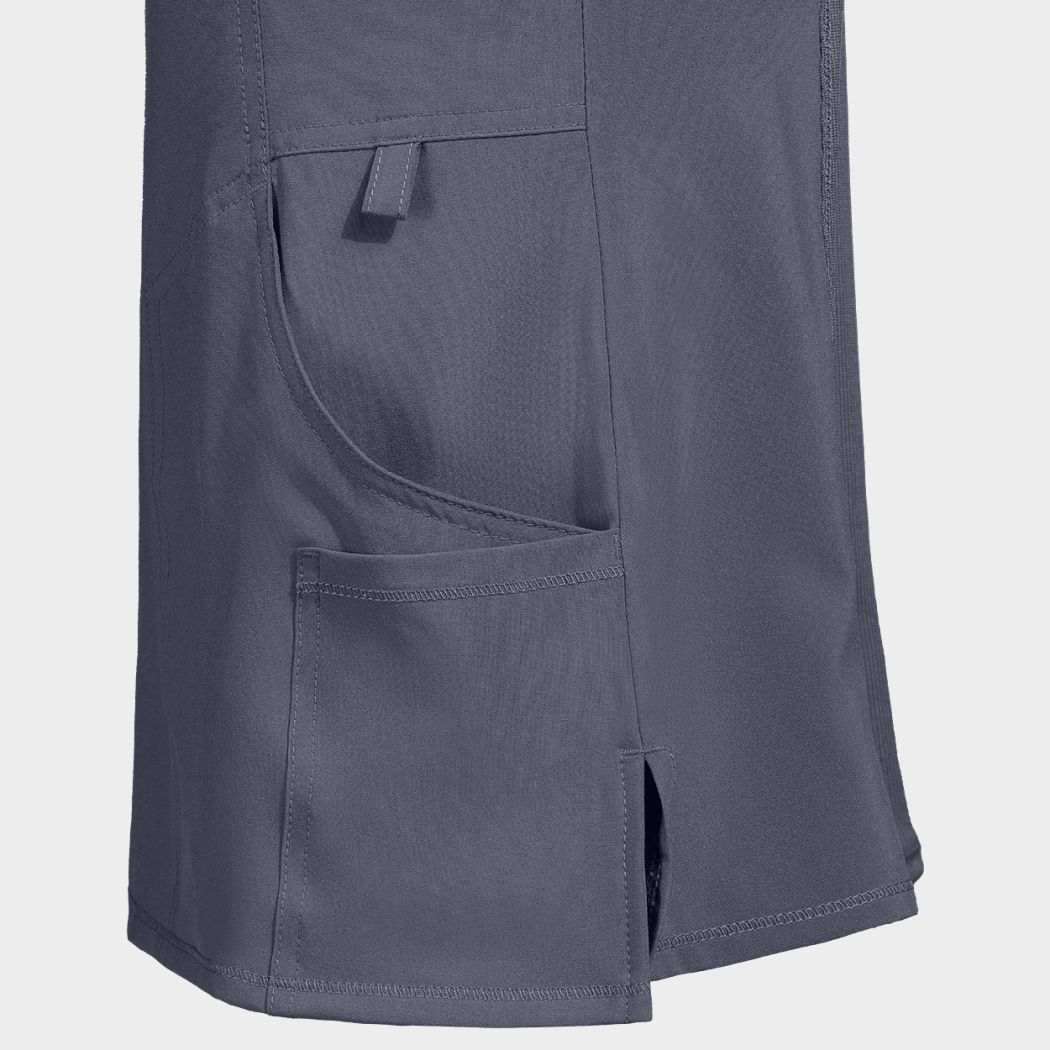 Women's medical tunic CHEROKEE WRAP GREY CKE2625A - 6 — bultex99.myshopify.com Women's medical tunic CHEROKEE WRAP GREY CKE2625A - 6