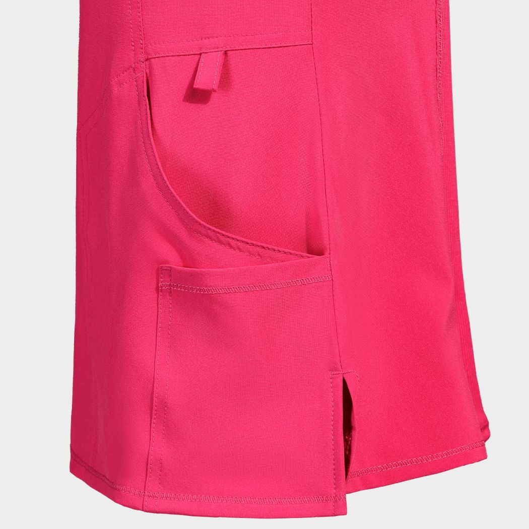 Дамска медицинска туника CHEROKEE WRAP PINK CKE2625A - 6 — bultex99.myshopify.com Дамска медицинска туника CHEROKEE WRAP PINK CKE2625A - 6